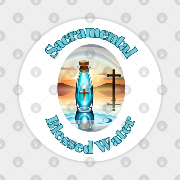 Holy Water Sacramental Magnet by Praiseworthy Essentials